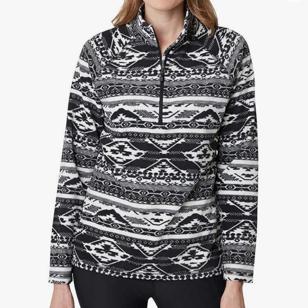 Quarter zip fleece